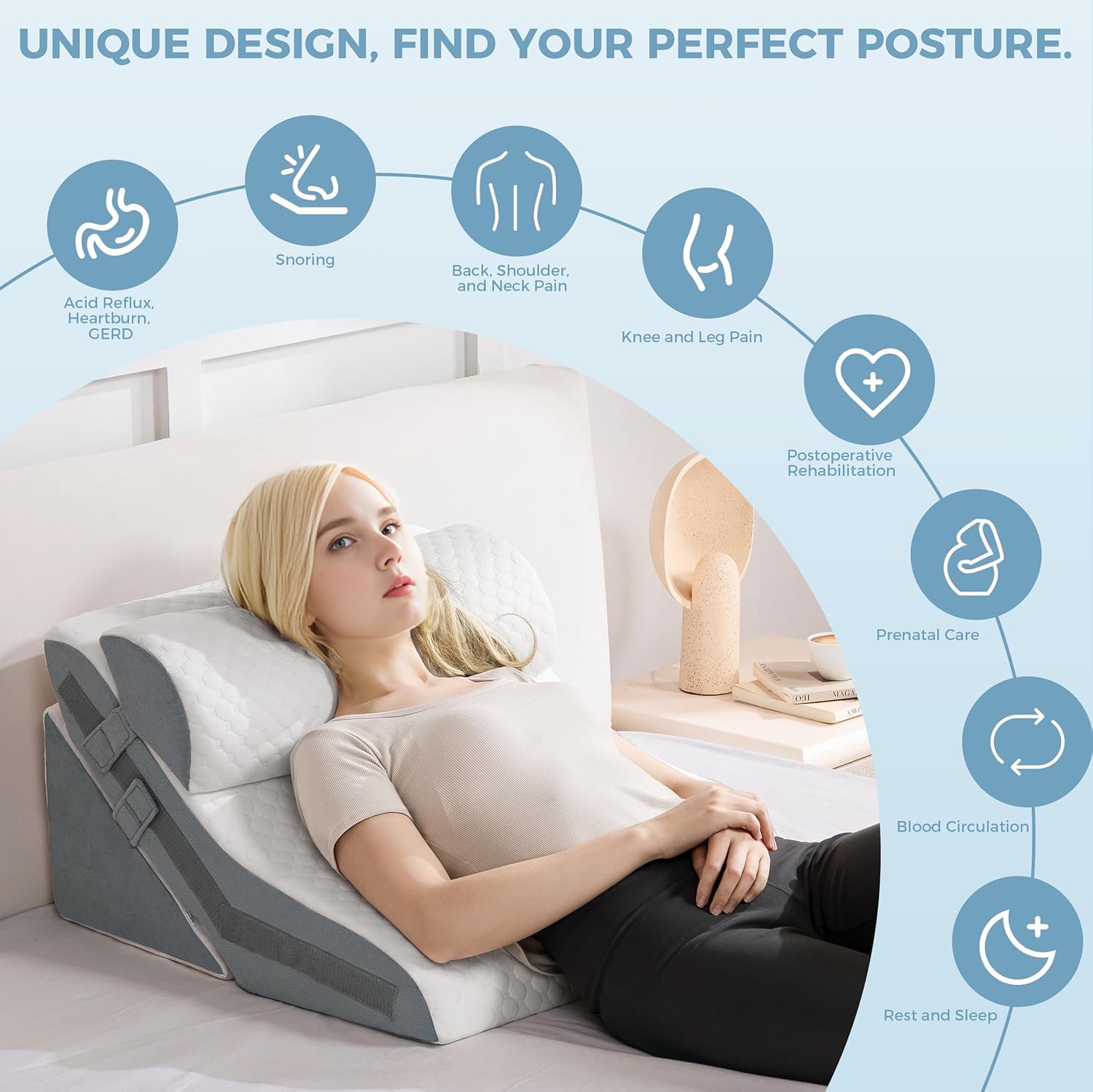 Pleene RestEasy™ 3-in-1 Support Cushion