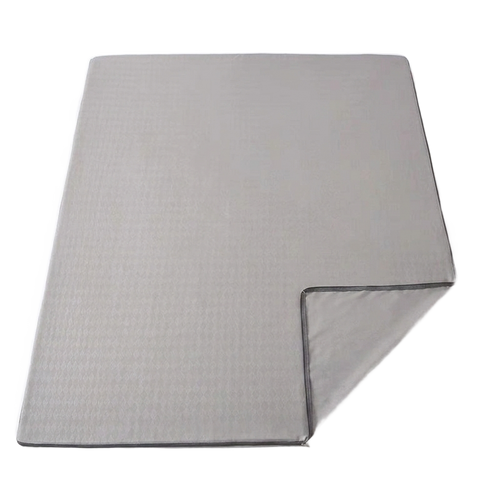 Pleene ZipSheet replacement top sheet on a bed