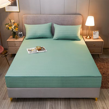 ZipSheet™ — Zip-On Bed Sheet Set