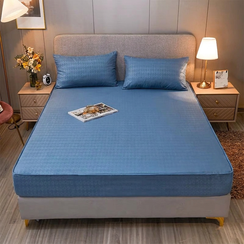 ZipSheet™ — Zip-On Bed Sheet Set