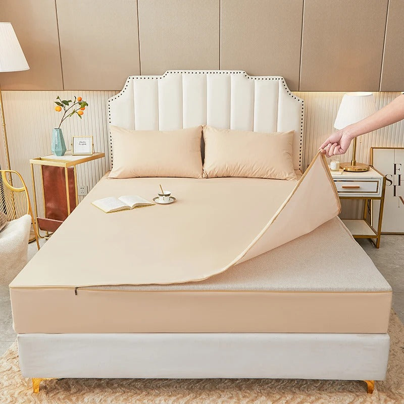 ZipSheet™ - Zippered Fitted Sheet