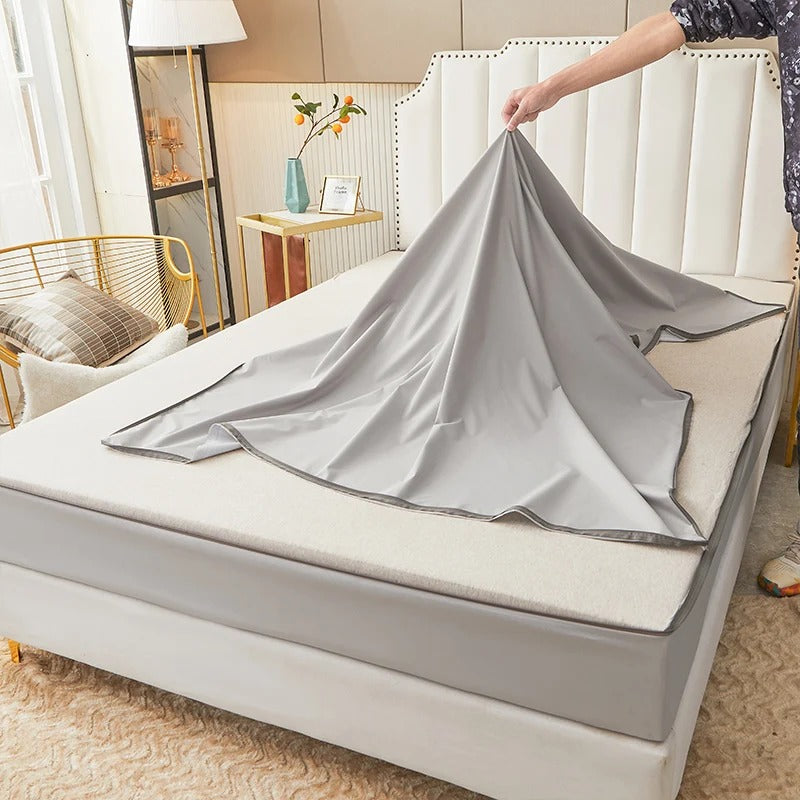 ZipSheet™ - Zippered Fitted Sheet