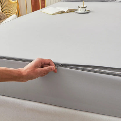 ZipSheet™ - Zippered Fitted Sheet