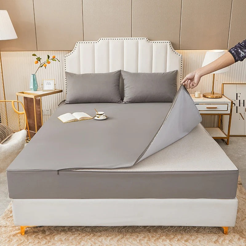 ZipSheet™ - Zippered Fitted Sheet